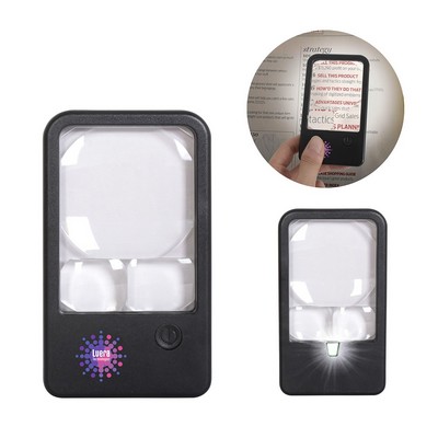 Best Buddy Tools ® Rechargeable LED Pocket Magnifier